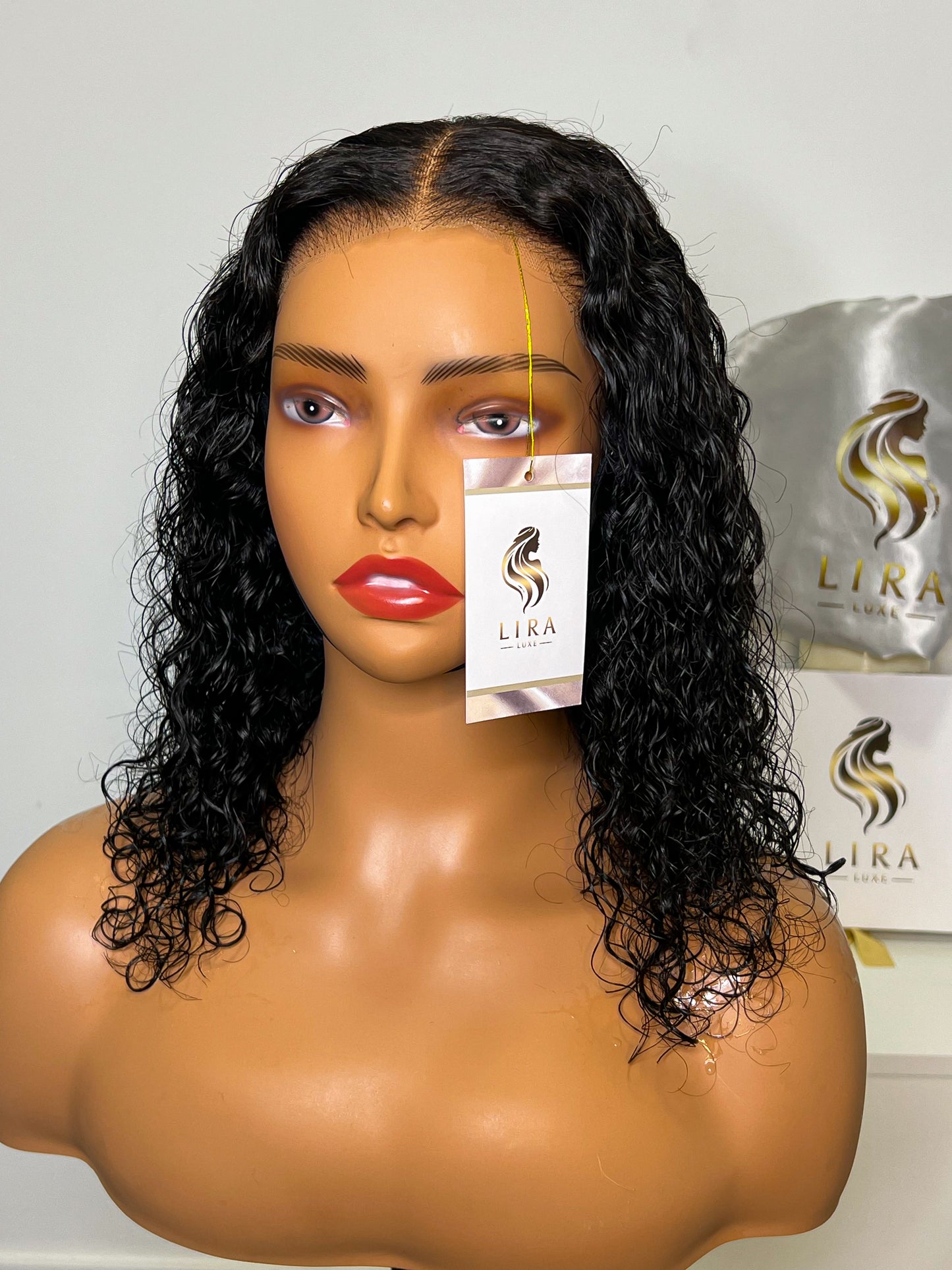 NEW! Willow Water Wave Bob Hd Lace Front Wig