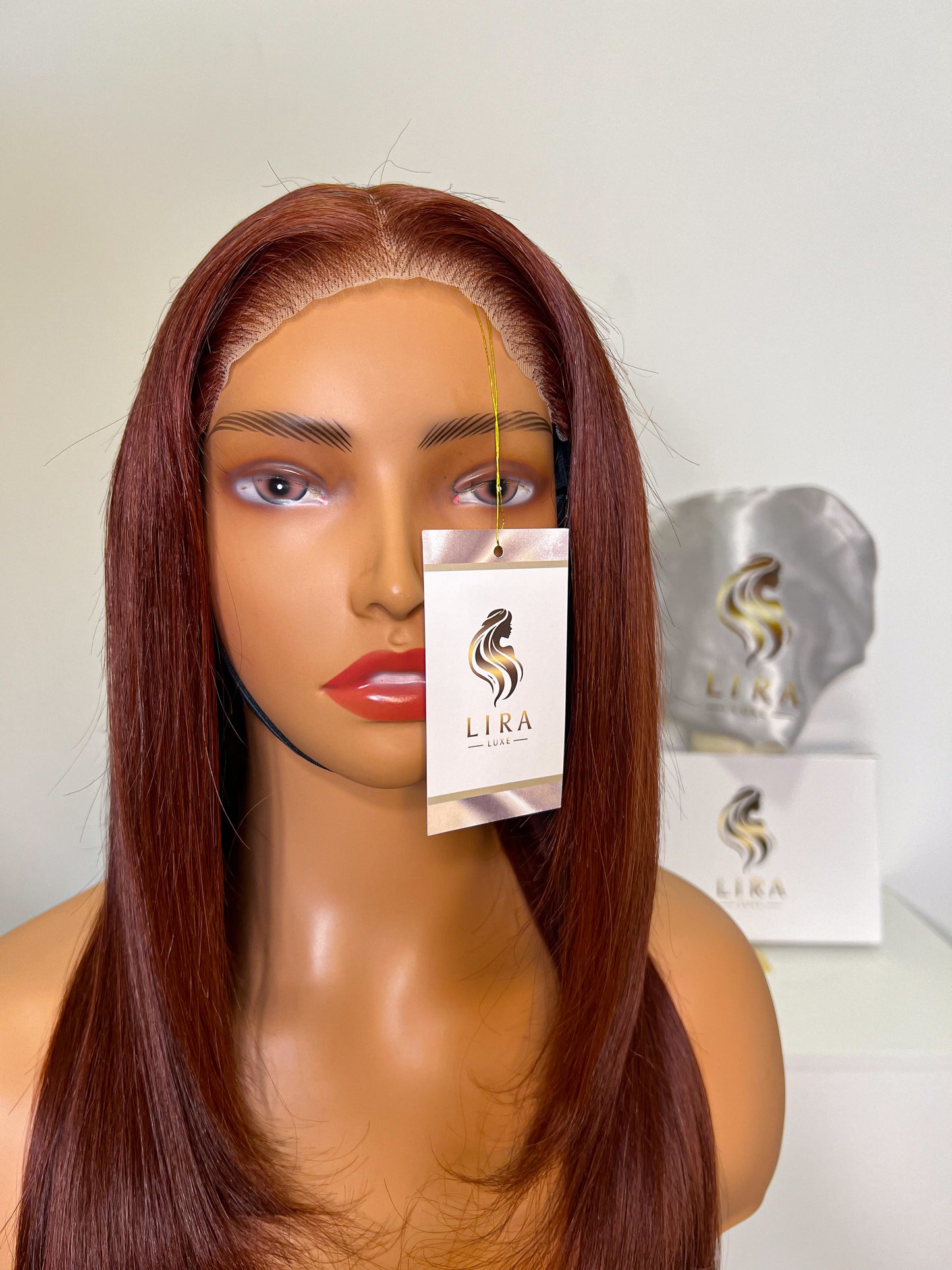NEW! Lira Layered Striaght Glueless HD Lace Front Wig