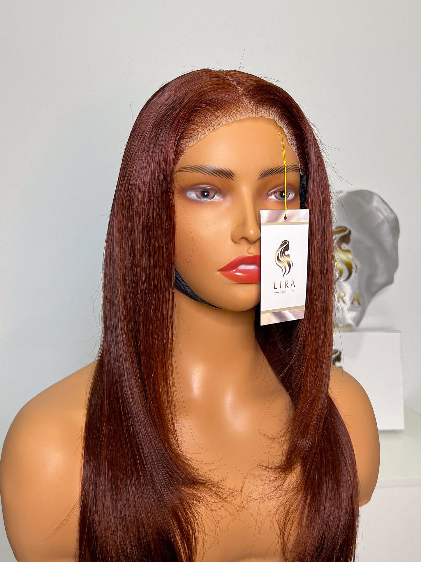 NEW! Lira Layered Striaght Glueless HD Lace Front Wig