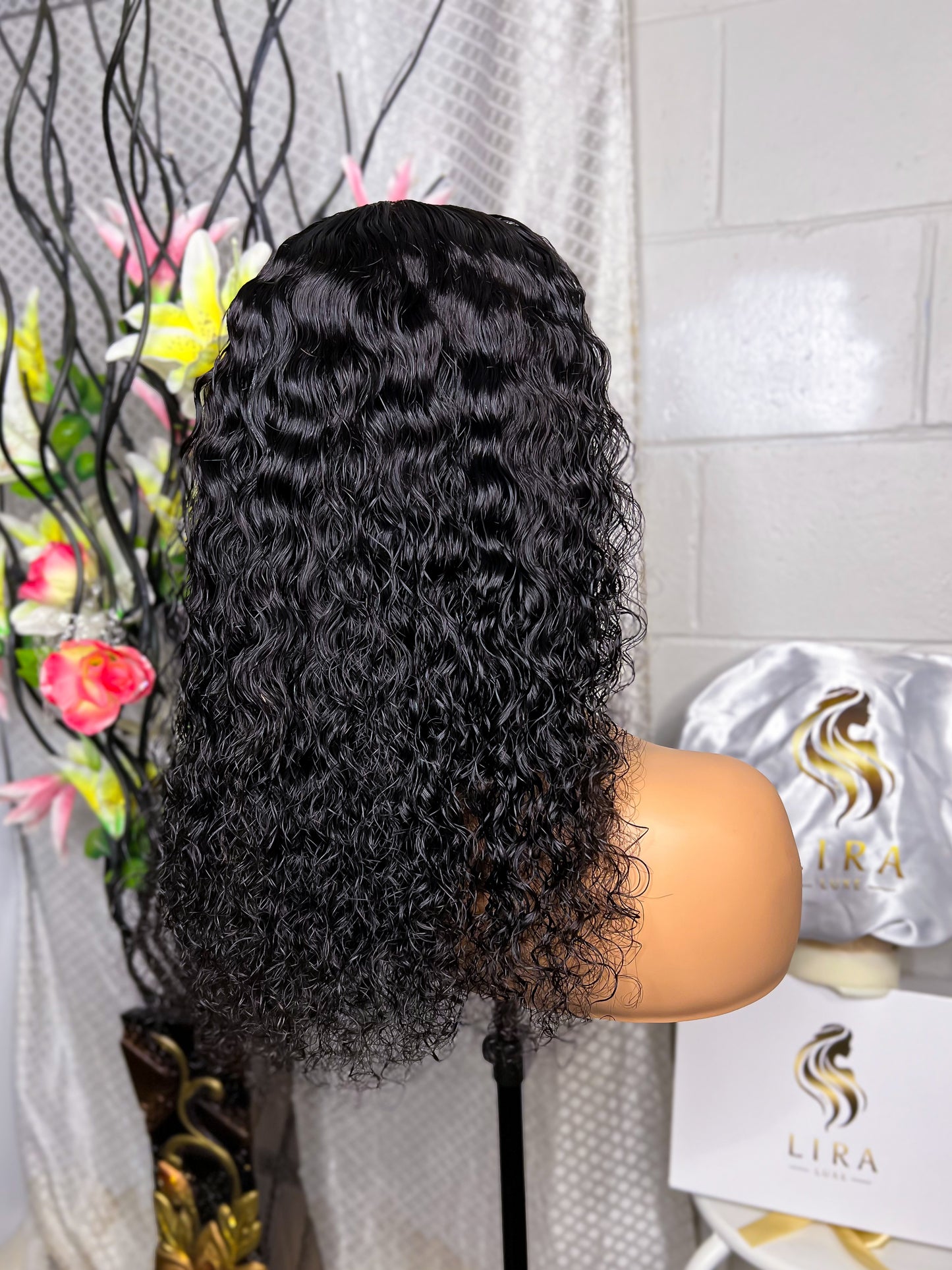 Grace Glamorous Glueless Water Wave HD Lace Front Wig