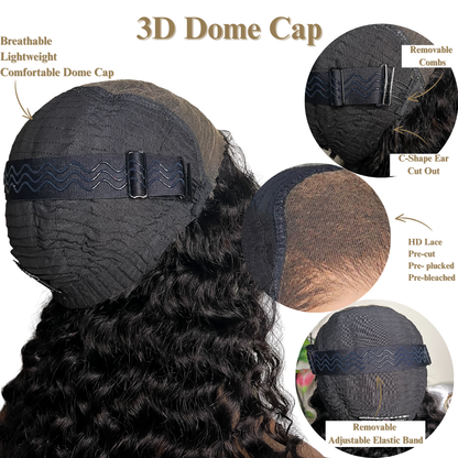 Bella Body Wave Glueless HD Lace Front Wig