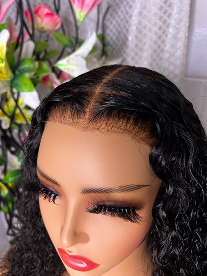 Grace Glamorous Glueless Water Wave HD Lace Front Wig