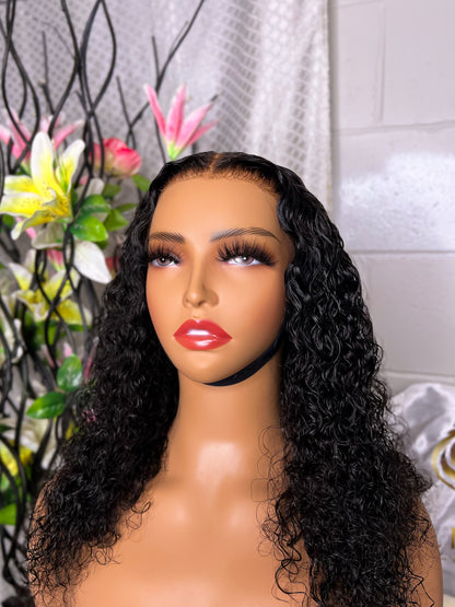 Grace Glamorous Glueless Water Wave HD Lace Front Wig