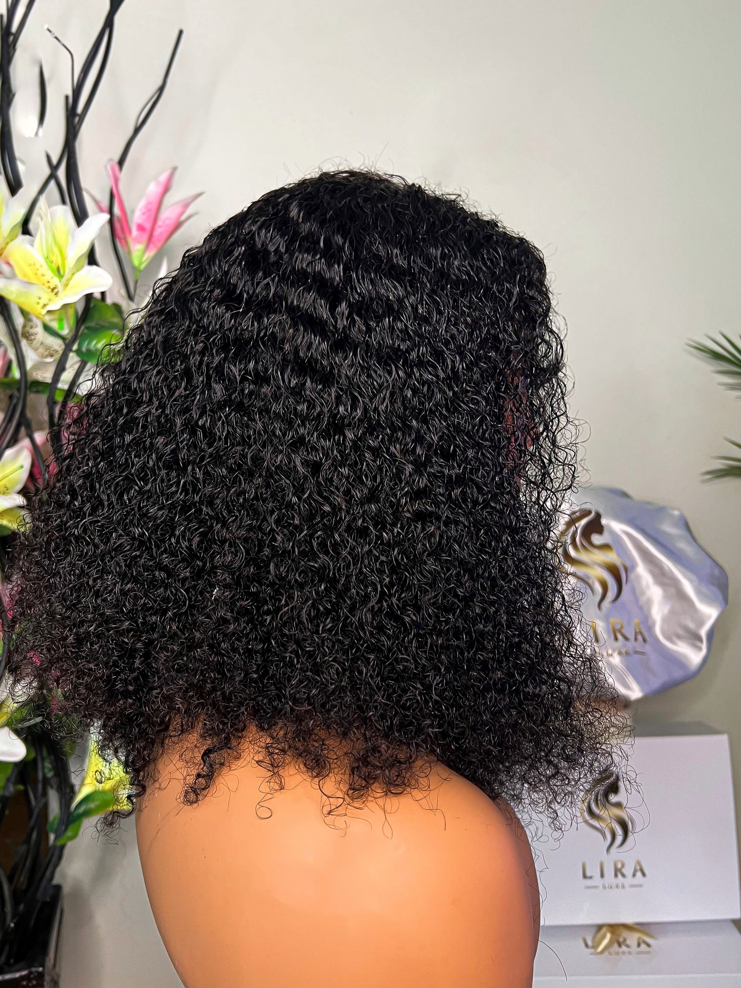 Keke Kinky Curly Glueless HD Lace Front Wig