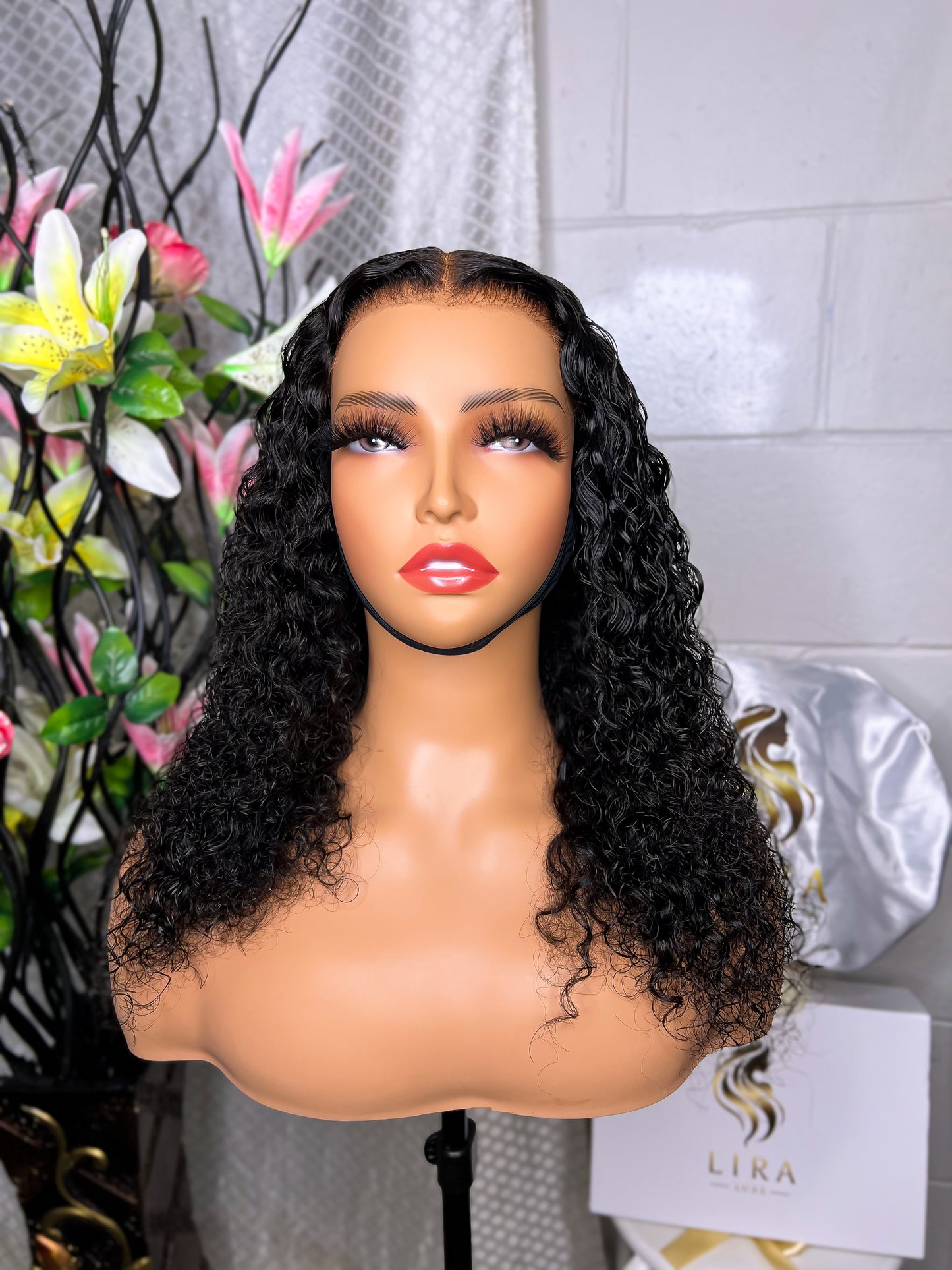 Grace Glamorous Glueless Water Wave HD Lace Front Wig