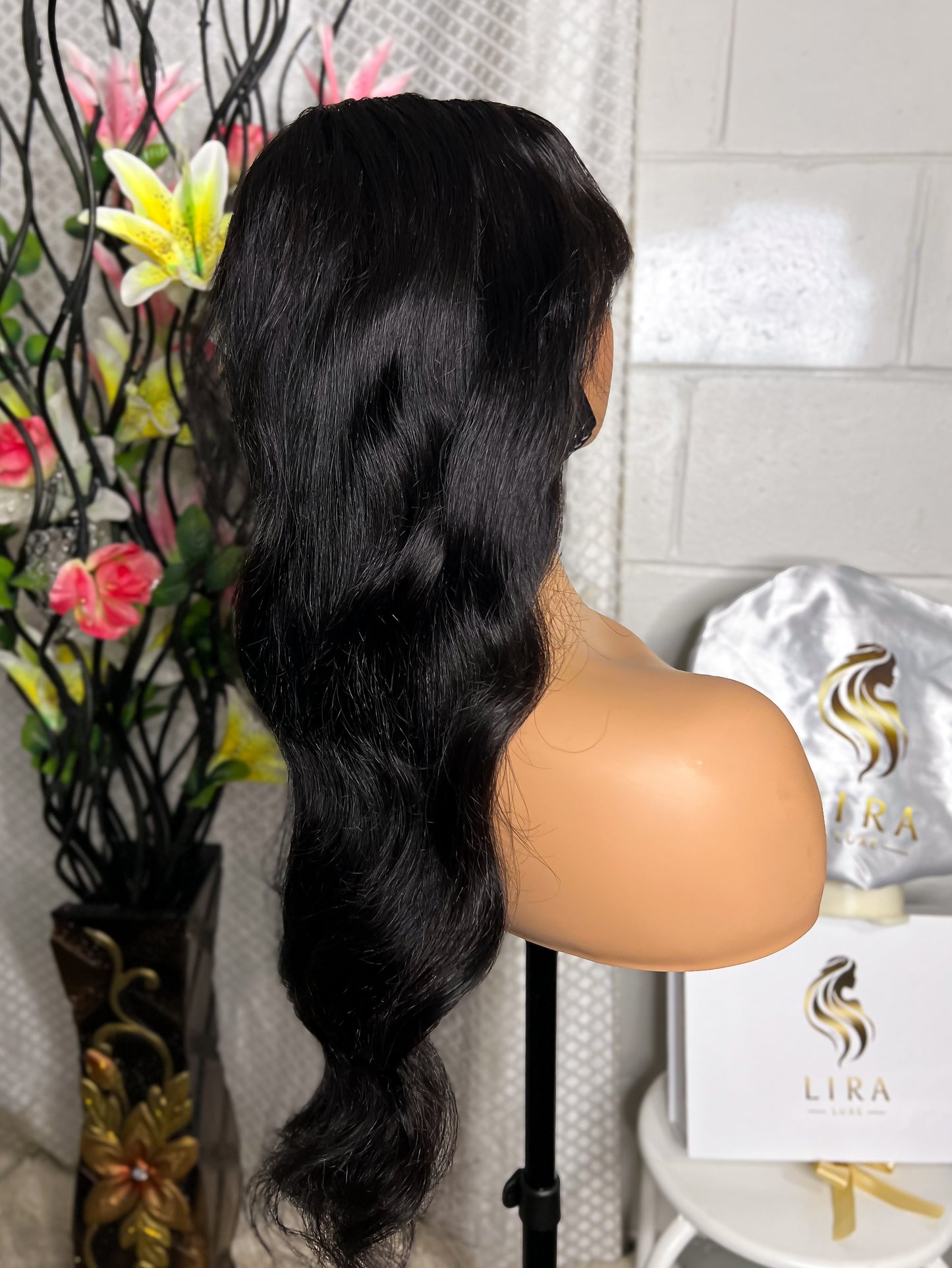 Bree Bang Body Wave Glueless HD Lace Front Wig