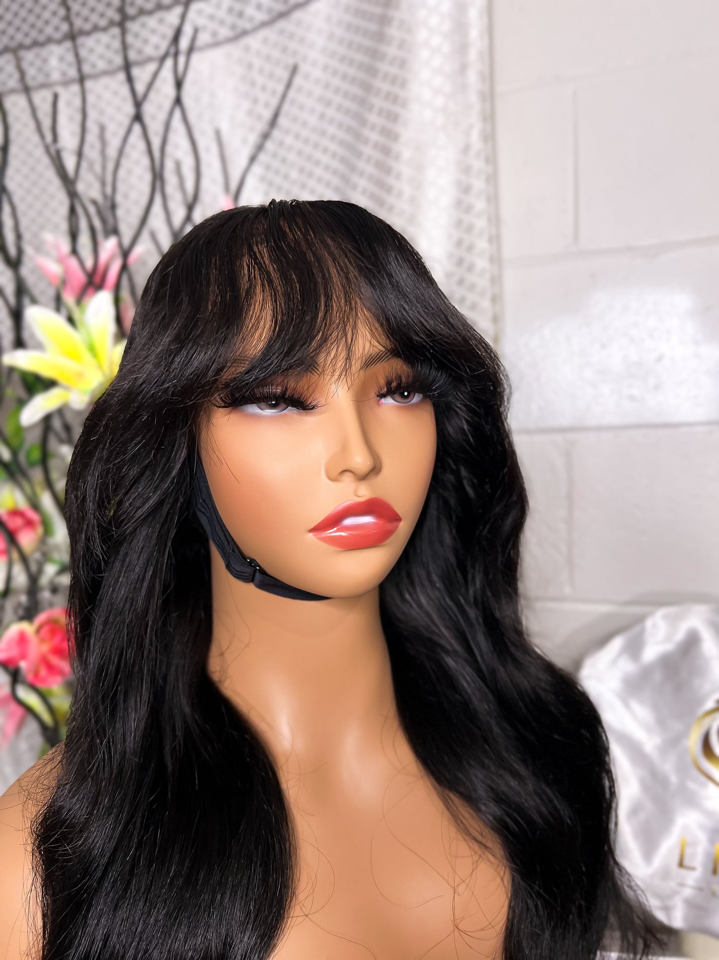 Bree Bang Body Wave Glueless HD Lace Front Wig