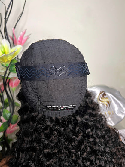 Georgia Glueless Deep Wave HD Lace Front Wig