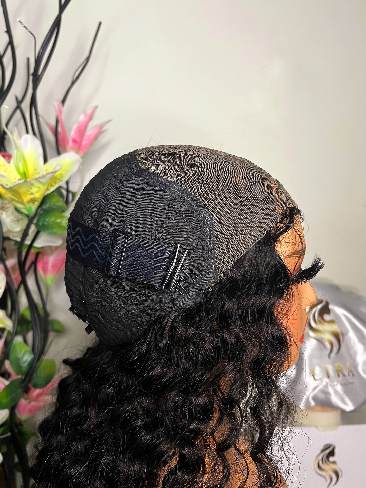 Georgia Glueless Deep Wave HD Lace Front Wig