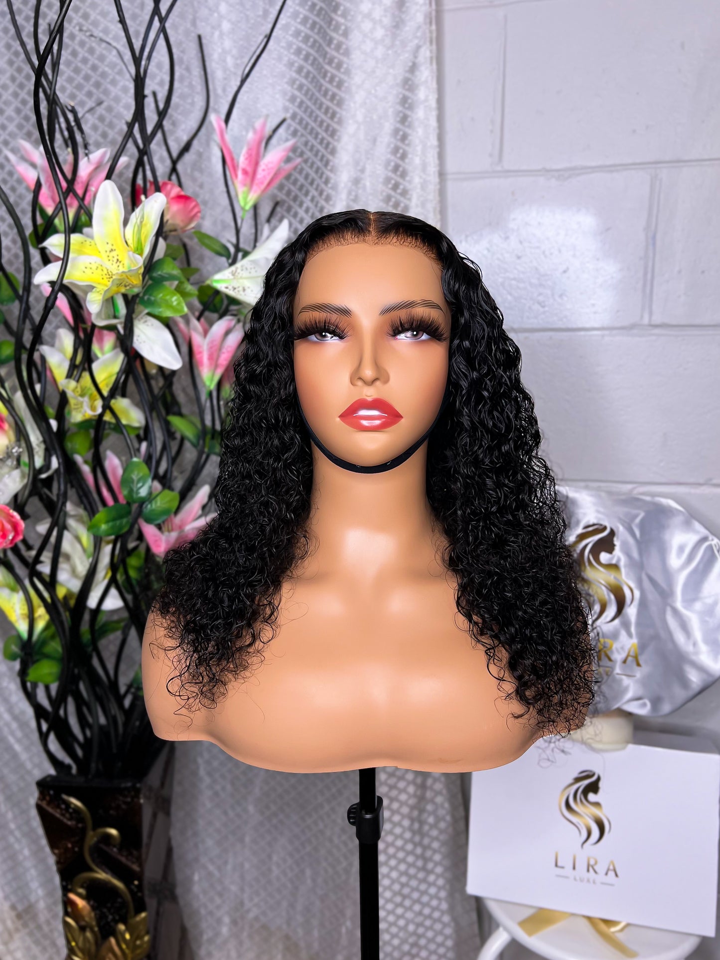 Grace Glamorous Glueless Water Wave HD Lace Front Wig